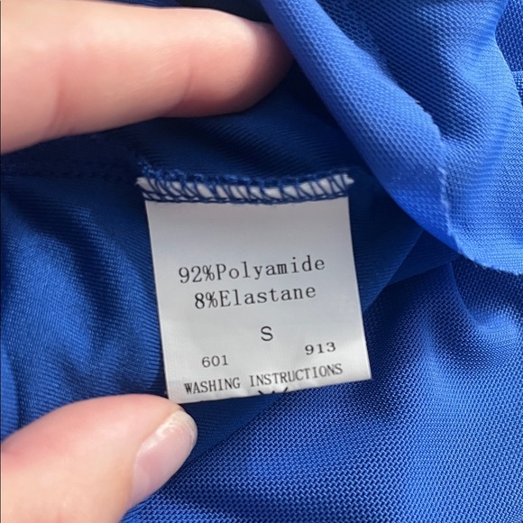 Blue Mini-Dress - Picture 3 of 4